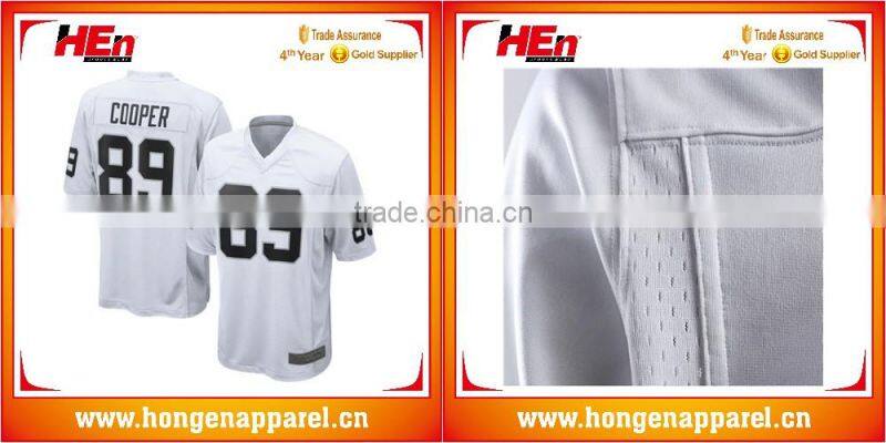 Hongen apparel Fully sublimated easeful latest american football jersey