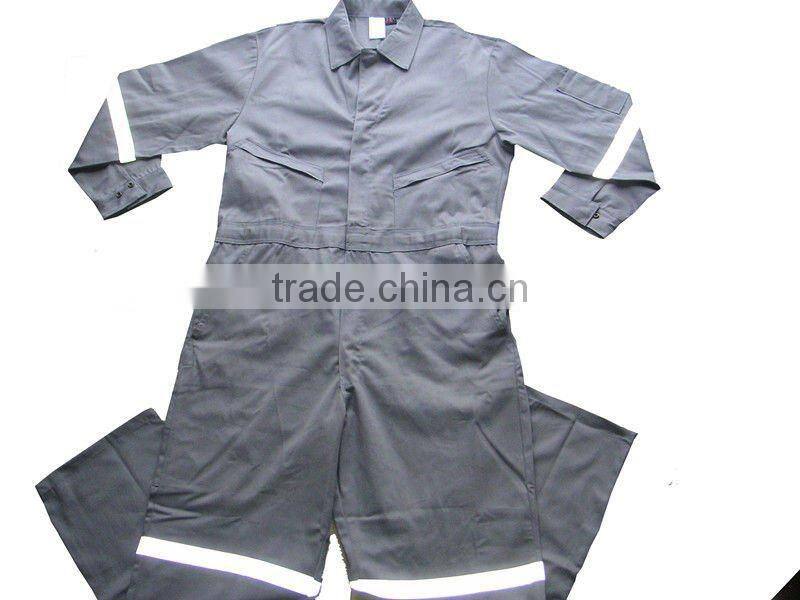 Hi-Visibility Flame Retardant Cotton Deluxe Work Coverall