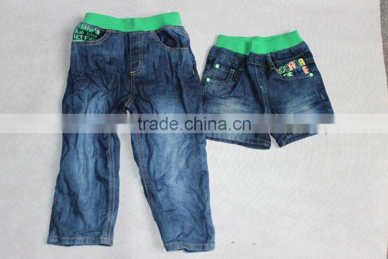 GZY Clearance stock lots short jeans wholesale