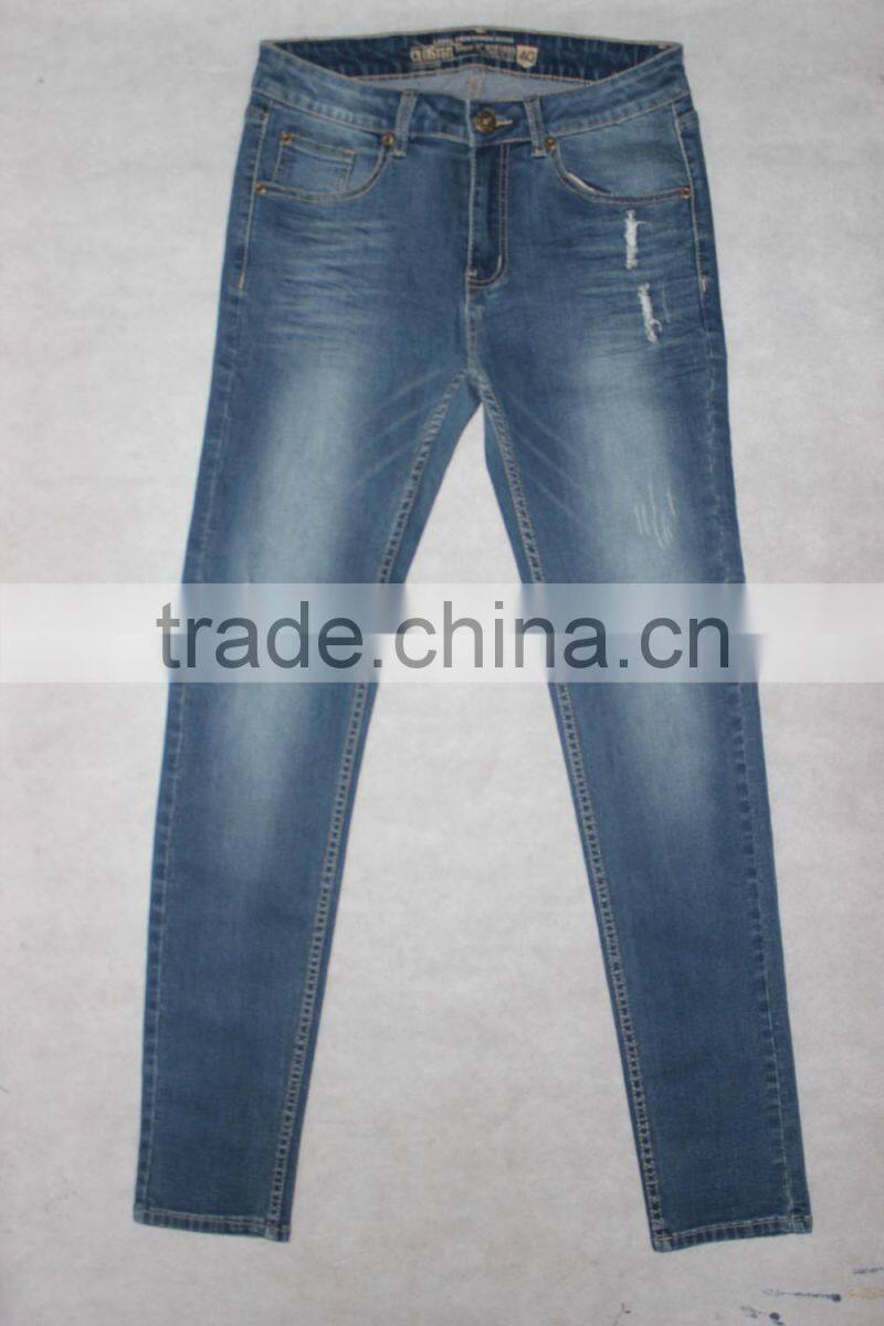 GZY blank denim jeans wholesale jeans mixed styles stocklots