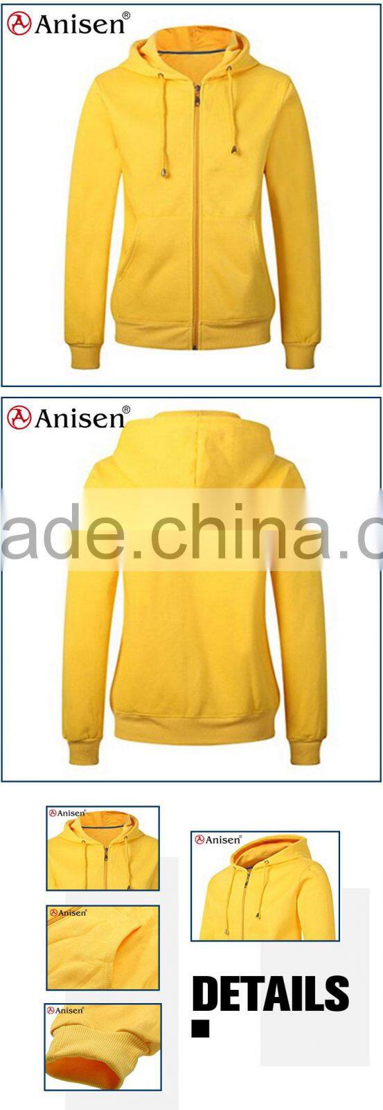 Alibaba china oem factory fleece women custom hoodies