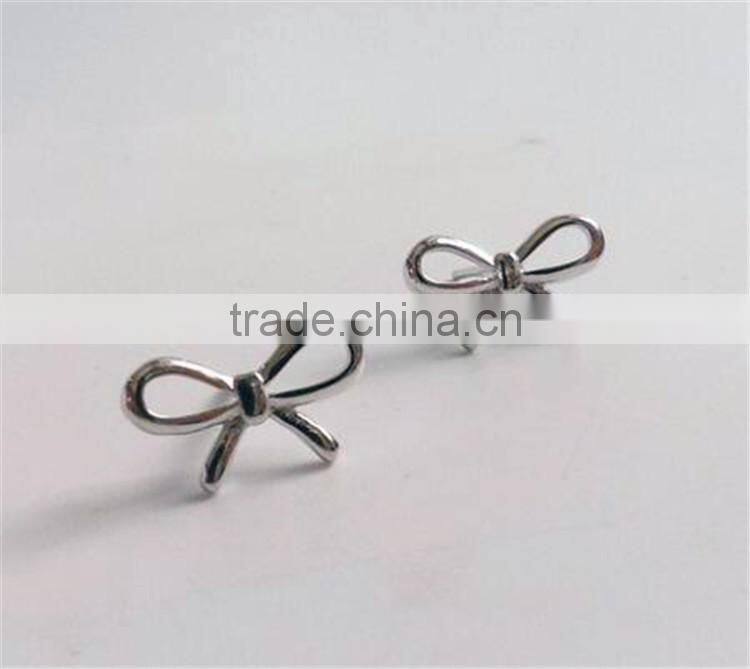 925 Sterling Silver Christmas Santa Elk Shaped Earrings