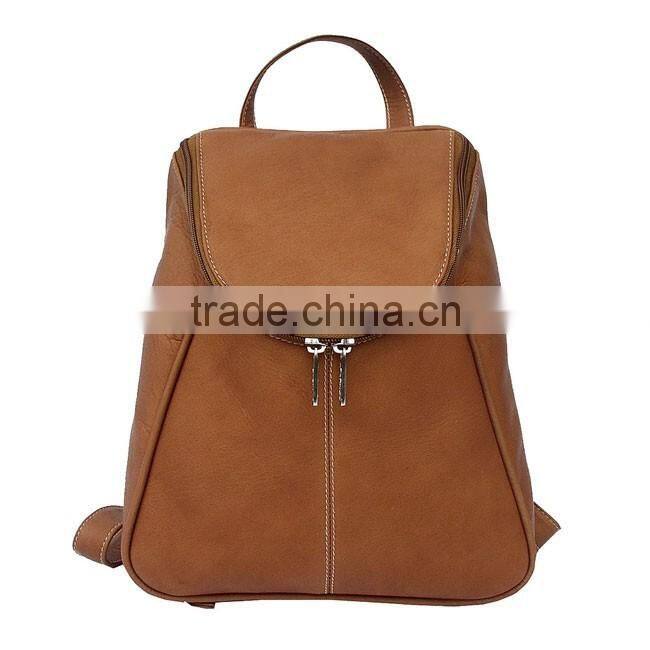 2015 Korean Style Fashion lady 2 Ways PU Leather School Backpack bag