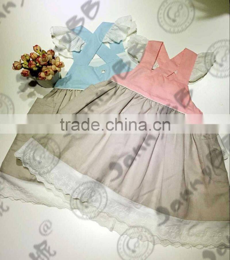 The latest fashion top quality girls jeans boutique clothes for kids