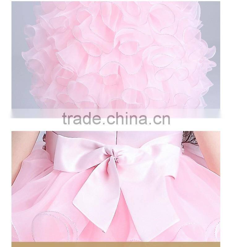 2017 show stage costumes princess dress for girls