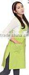 ployester 100% cotton cleaning cheap aprons printed