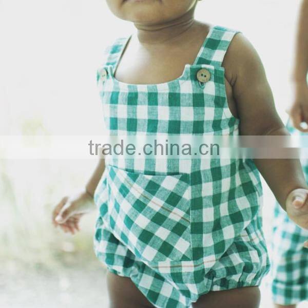 Green Color Fashion Baby Romper Newly Childrens Romper Jumpsuit Bodysuit
