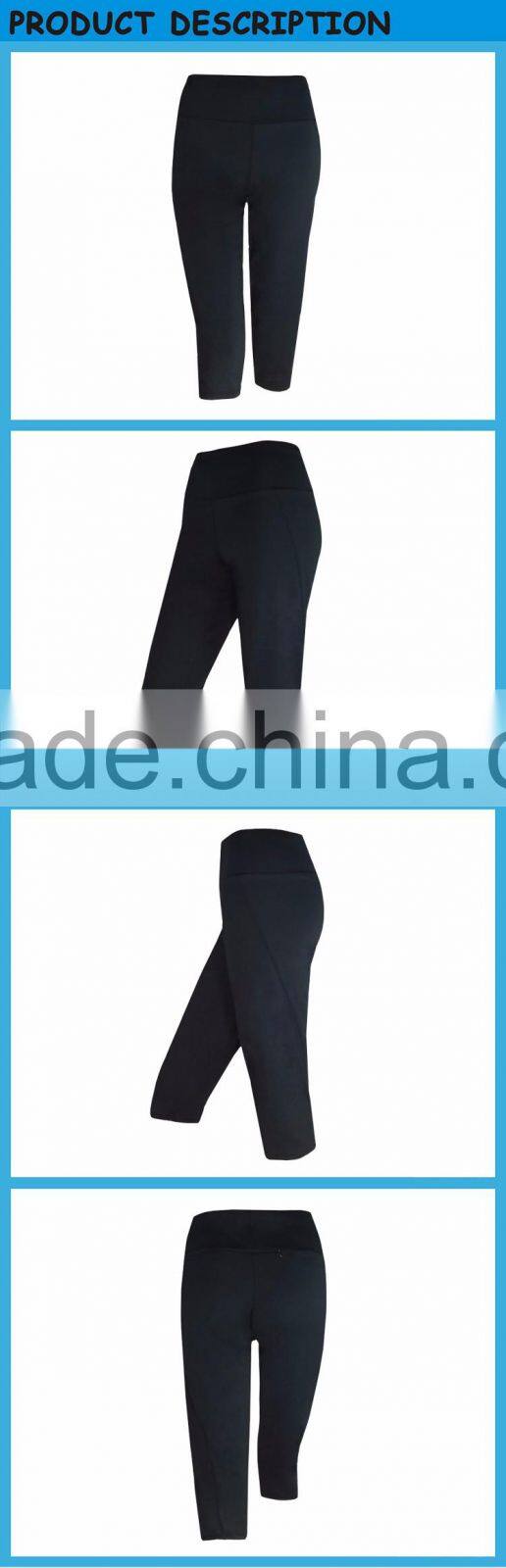 3/4 Capri Leggings Wholesale Stylish Sports Wear Fitnesss Leggings
