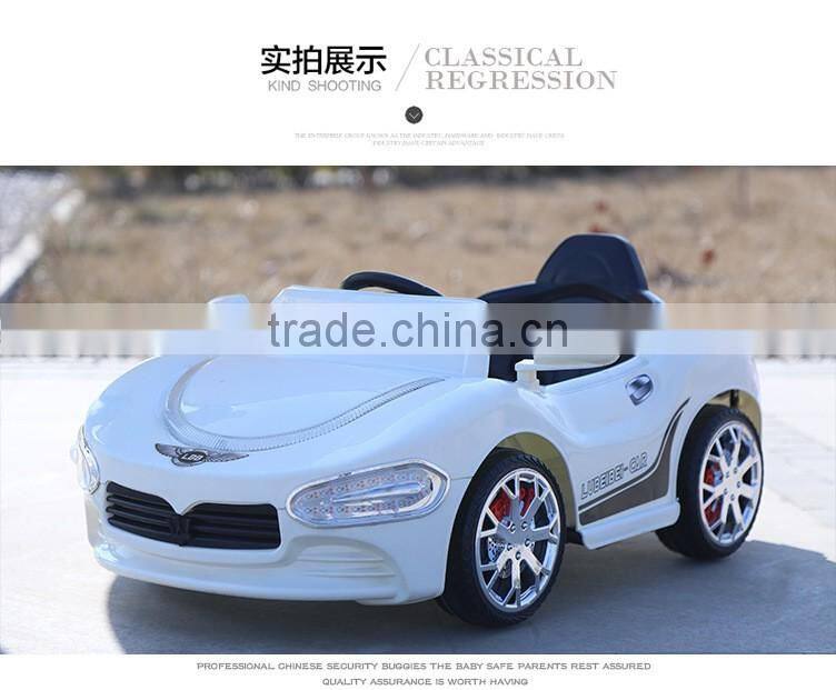 2016 ride on cars toys hot selling children ride on car rubber tires fashion baby ride on car