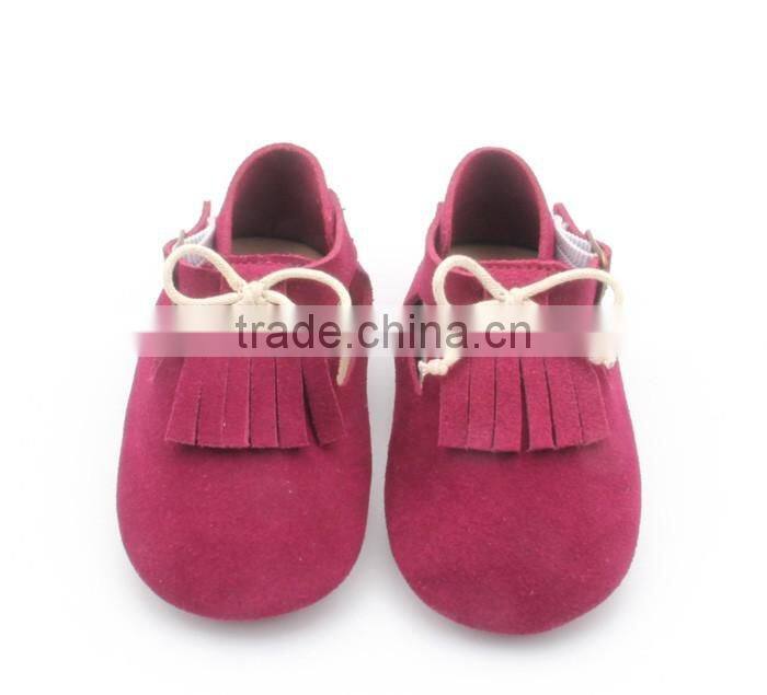 Comfortable handmade skidproof baby leather shoes soft