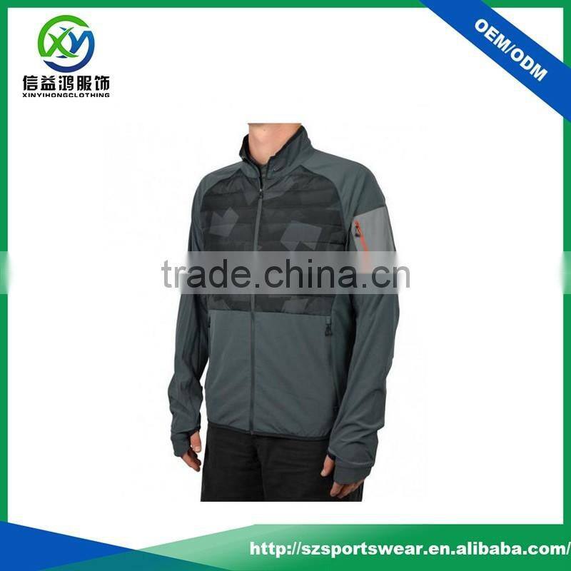 OEM custom nylon polyester breathable sublimation pattern man jacket