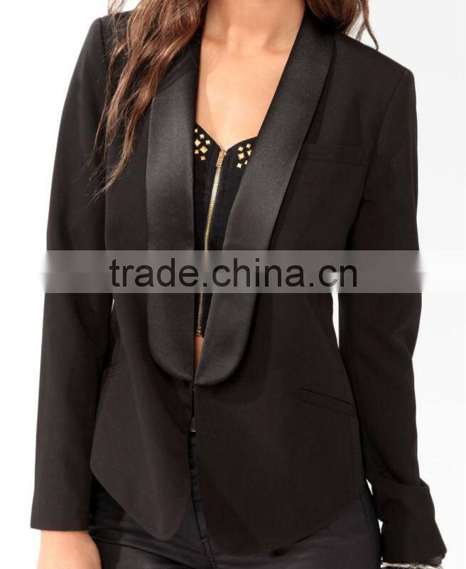 Satin Lapel Tuxedo Jacket