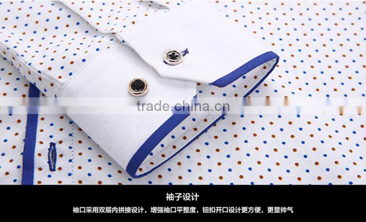 In stock alibaba china shirt manufacturer full size printing long sleeve fashionable fancy printed rounded hem cotton t-shirt