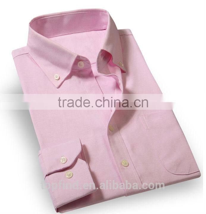 Fashion classic long sleeve popular branded oxford man shirts