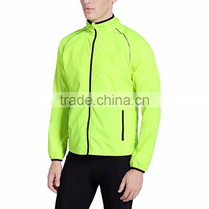 China wholesale outdoor wear men waterproof cycling windbreaker jacket
