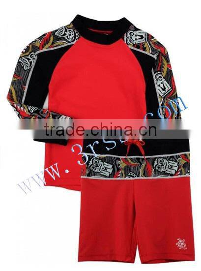 2014 boy's UPF50+ rash suit