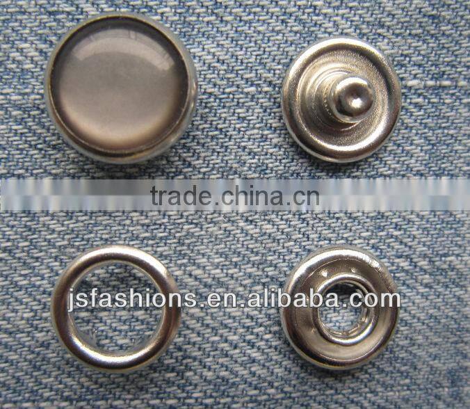 Fashion five prongs peal snap together button