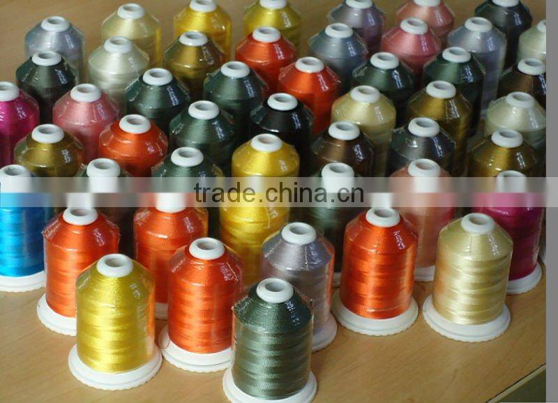 polyester thread, thread, embroidery thread