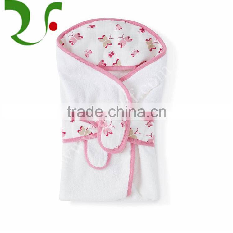 100% cotton baby hooded towel
