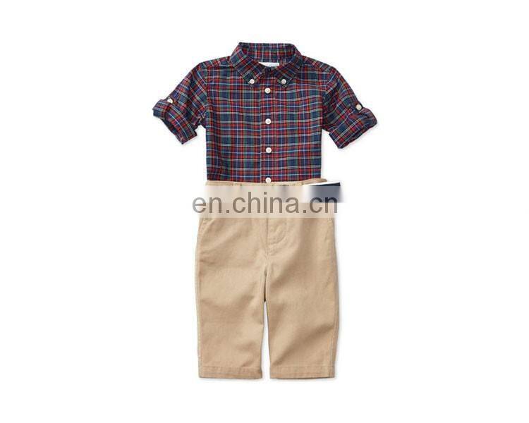 Baby Boys' Shirt & Pants Set,baby clothing set