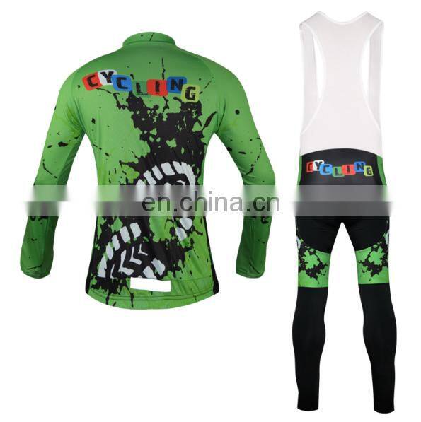 Wholesale long Sleeve breathable triathlon cycling wear
