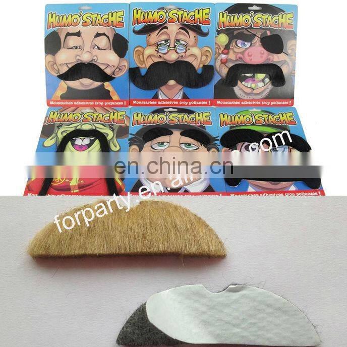 MUS-1114 Party Photo Booth Props Set glitter whiskers