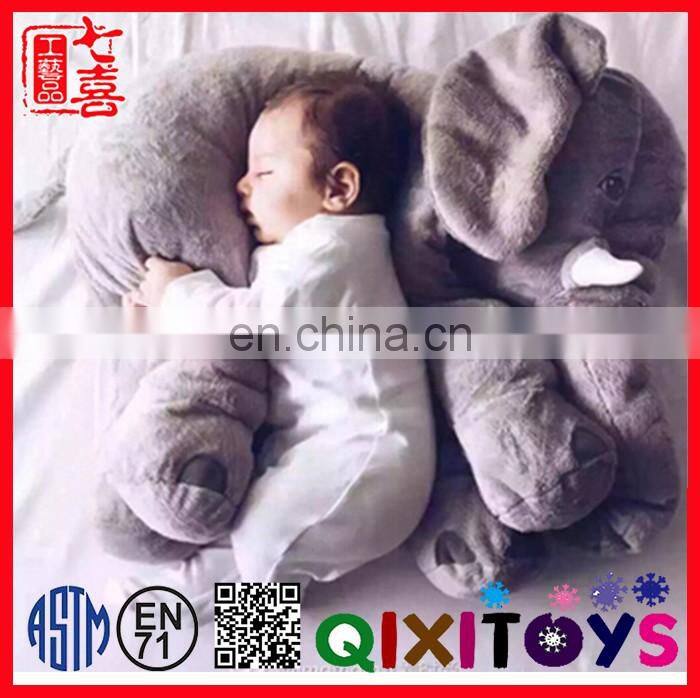 High Quality Cute Stuffed Soft Toys For Baby Elephant toys with blanket