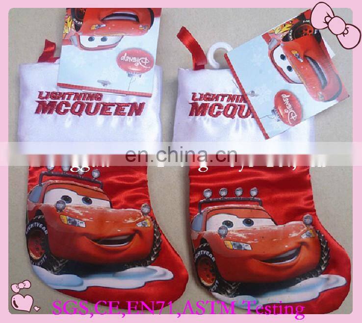 cheap plush christmas sock for baby gift