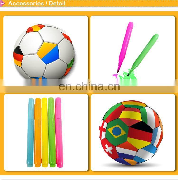 DIY CRAFT KIT DESIGN coloring FOOTBALL