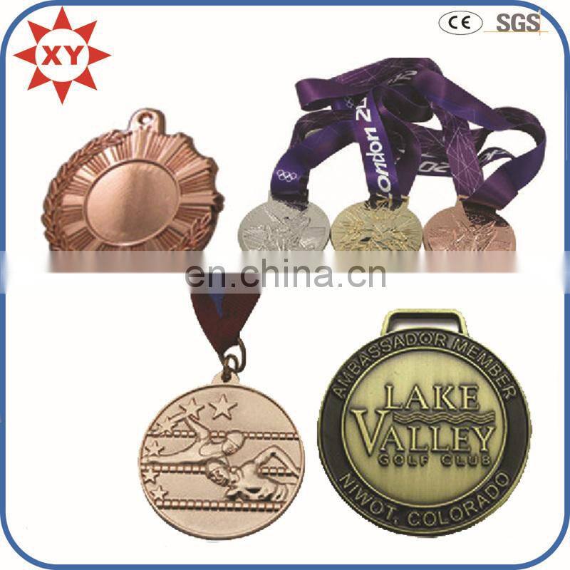 Customized beautiful epoxy sublimation sport medal