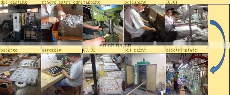 Advanced die casting engraving custom handbag hardware
