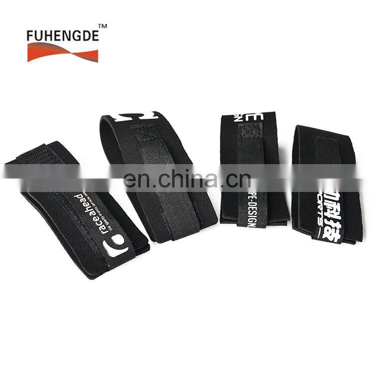 Colorful Triathlon sport timing chip ankle strap