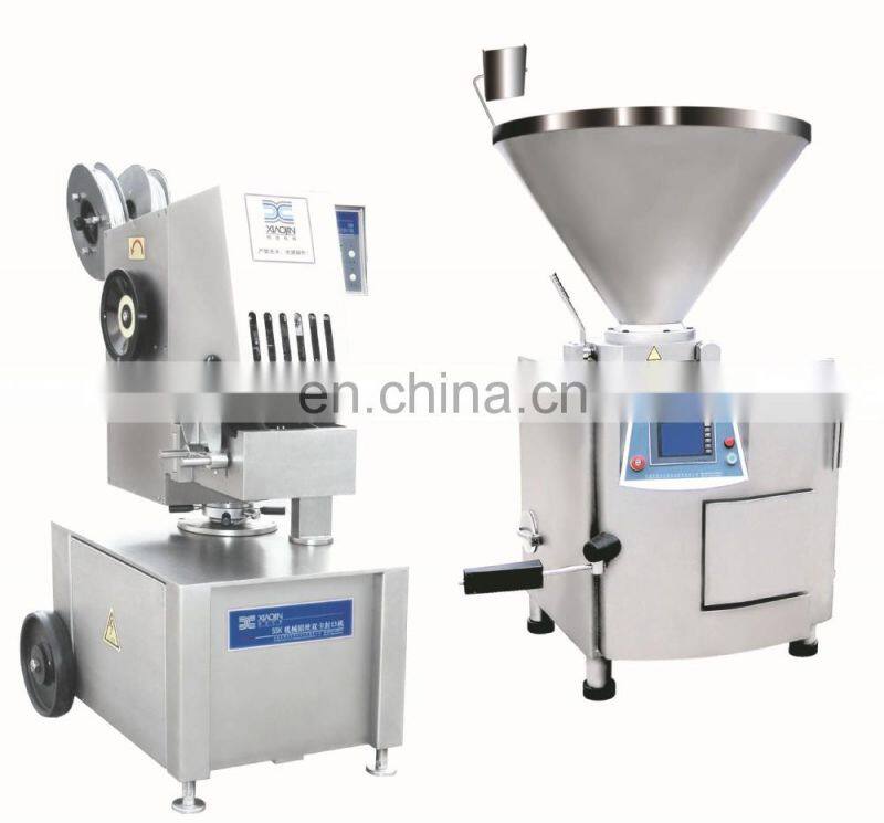 China Made SSK Automatic Aluminum wire double clipping machine Sausage Double Clipper sausage processing line