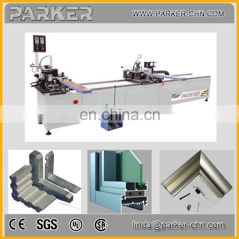cnc 2 two head corner crimping machine for aluminium wiindow door