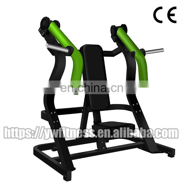 Factory price commercial YW-1902 gym equipment incline chest press