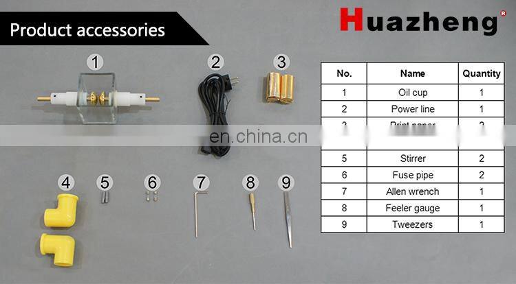 dielectric strength transformer oil bdv test insulating oil breakdown voltage tester 80kv oil BDV Tester