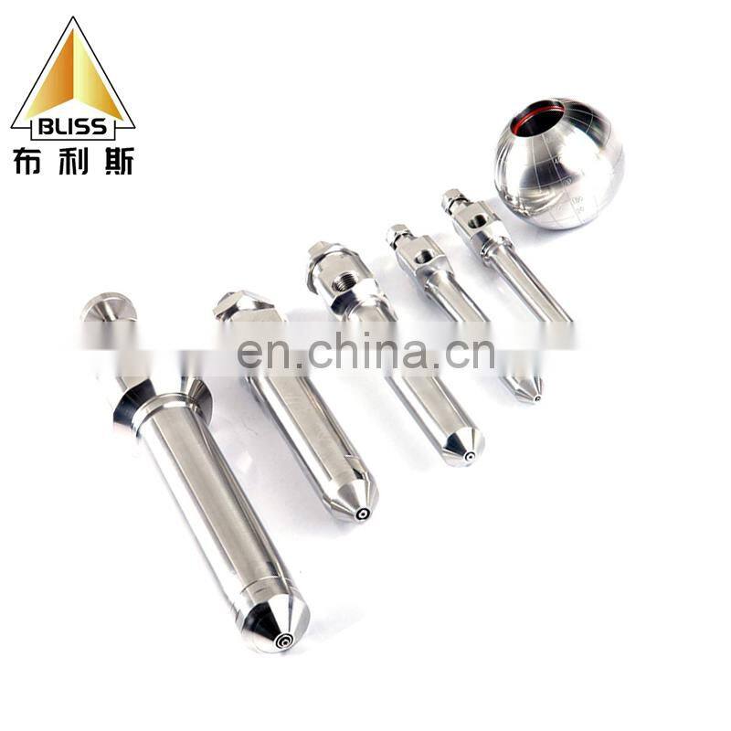 Gel coat spray gun billet aluminum cnc machine two-substance tangentail spray gun