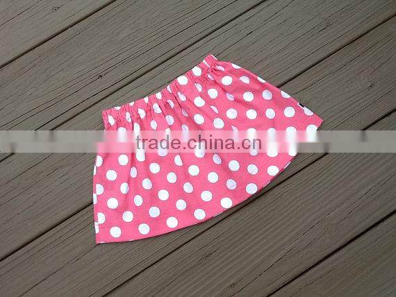 hot sell baby cotton Dot ruffle shorts short pants for kids