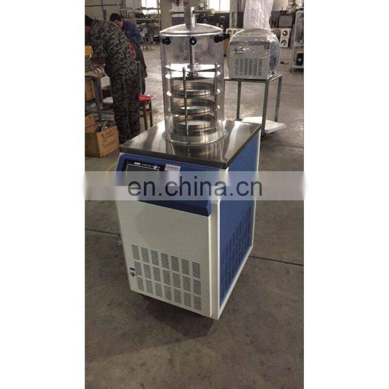 DW-12ND Vertical freeze drying machine lyophilizer price