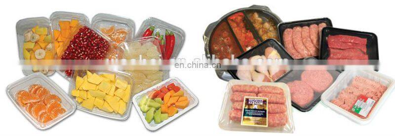 Tray Type Modified Atmosphere Packaging Machine For Fresh goods