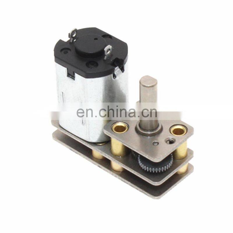 chihai motor GM1024-N20 Steel plate structure L shape 10 24mm diameter N20 dc geared motor for smart lock, Intelligent robots