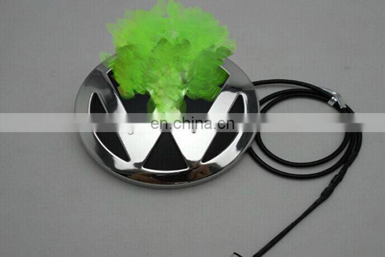 Illuminated LED Light front grille rear grille Car Badges Auto Emblems Logo