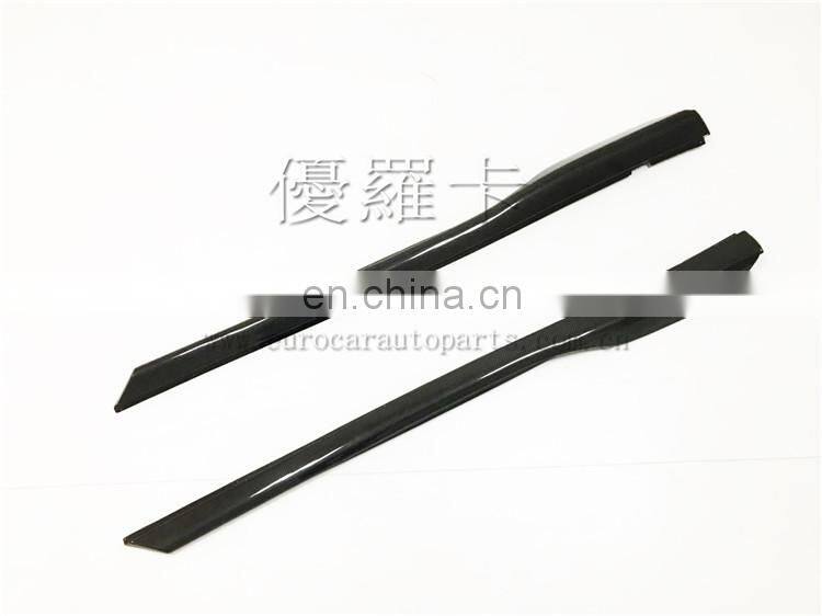 F TYPE carbon finber front lip diffuser side skirts fit for f type ST style carbon finber parts