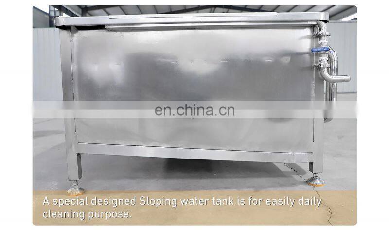 Industry Ultrasonic Fruit Processing Line Fruit Washer / Vegetable Washing Machine