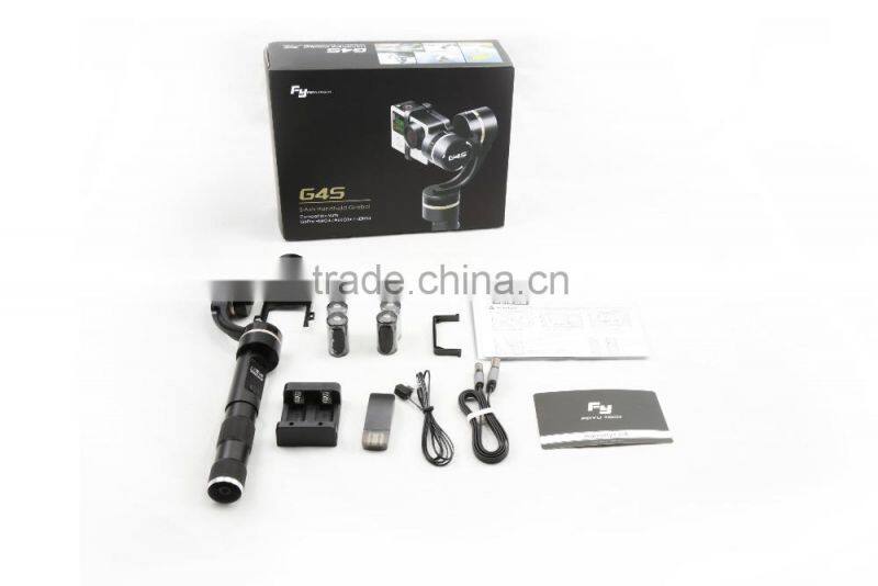 G4S for go pro hero4 edition brushless handheld mount gimbal for Go Pro ultra steady gimbal
