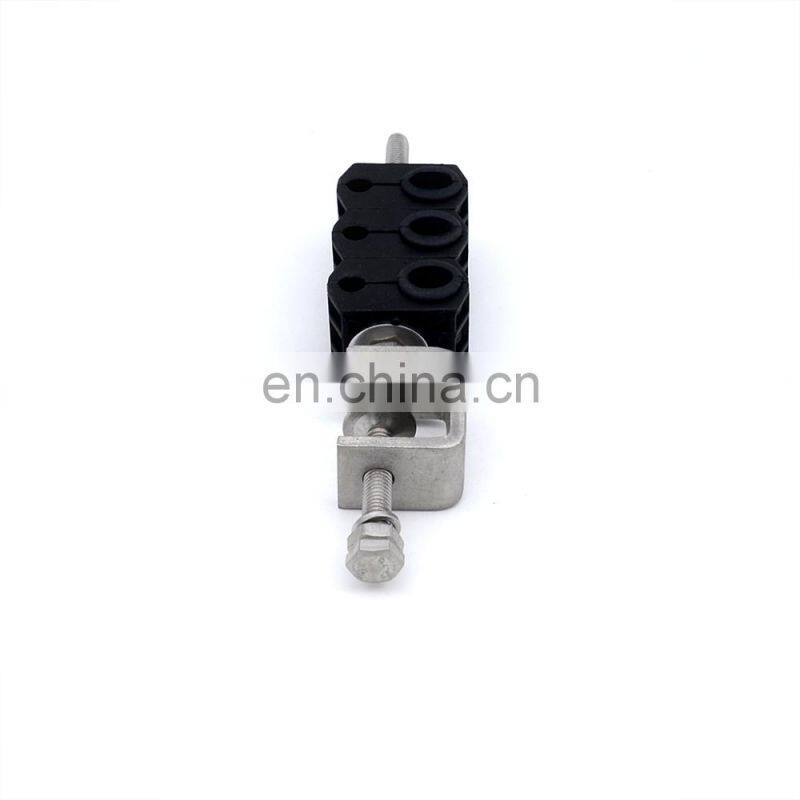 MT-1724 2 FTTH fiber optic cable outdoor fiber suspension clamp