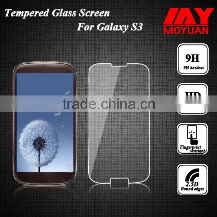 alibaba 9H Thickness Premium tempered glass screen protector for Samsung Glaxy s3