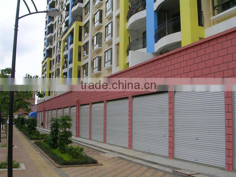 foshan wanjia latest design for shutter door