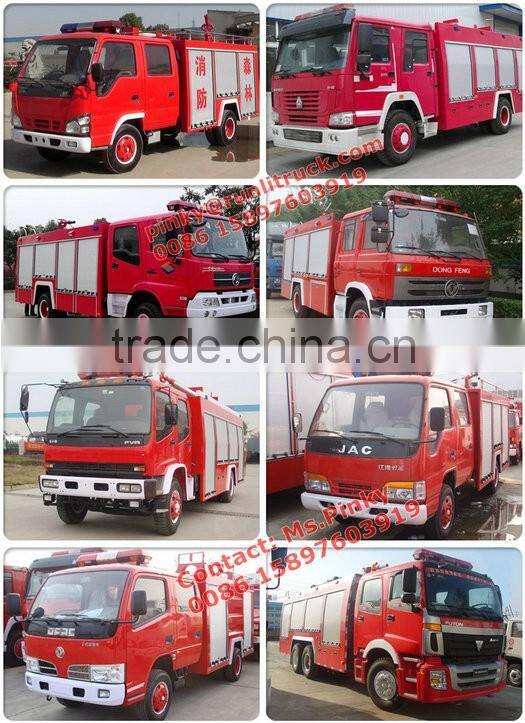 Sinotruk HOWO 8Tons Water Fire Fighting Vehicle Fire Truck With Water and Foam Tanker For Sales Call Ms.Pinky 0086 15897603919 W