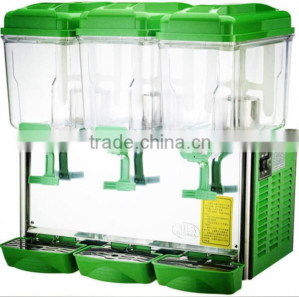 triplex two temperature hot cold drink machine for commercial use